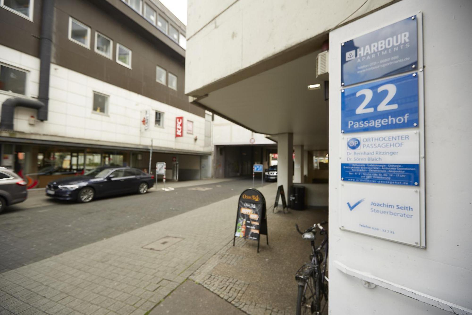 Harbour Apartments Karlsruhe Eksteriør bilde